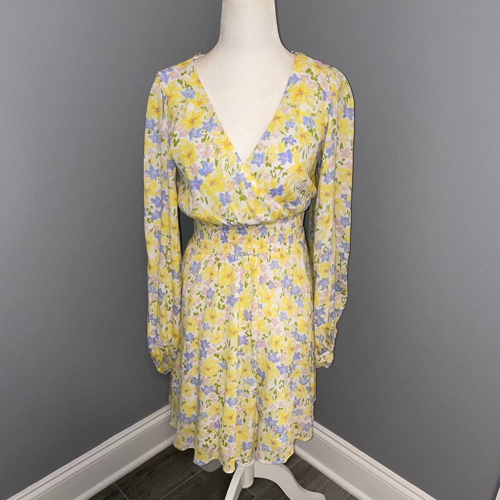Gianni Bini Fit & Flare Floral Dress size small